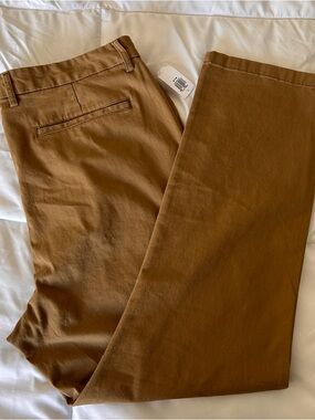 Old Navy Men's Size 38x30 Classic Cotton Blend Chino Pants Built in Flex Caramel